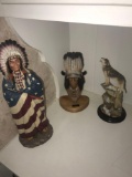 3- Indian figurines - Living Room