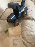 Wooden tow truck brock shop toys brock scale