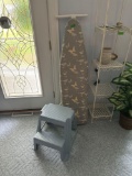 ironing board and stool - C bedroom