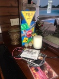 CDs-candles-pool room