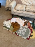 Christmas linens - upstairs bedroom