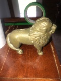 vintage cast iron lion bank-pool room