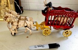1930's Kenton Cast Iron Overland Circus Wagon
