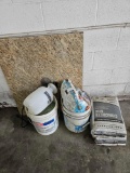 Miscellaneous lot including salt. G five