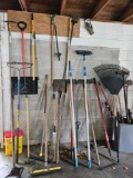 Yard tool lot. G6.