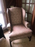 2- upholstered chairs -office