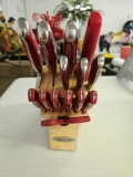 Farberware Knife set. G1.