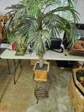 Artificial tree on stand. G1.