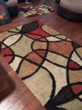 2 area rugs apartment