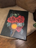 18x24 in canvas painting signed apartment