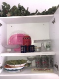 cups/beer glasses/cake plate-garage