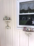 wooden signs- porch