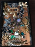 jewelry box with costume jewelry