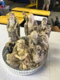 5-Oriental figures -garage Fd