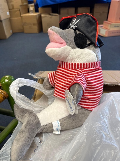 Wishpets 15in pirate dolphin new with tags