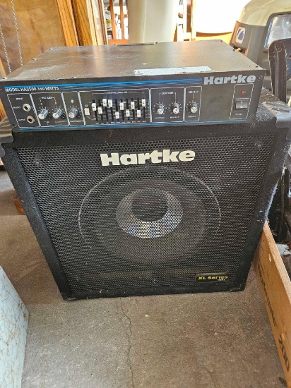 Hartke equalizer amp and speaker