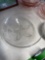 12 in Clear Glass Star Bowl
