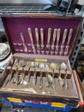 Flatware set Holmes & Edwards Inlaid Silverplate