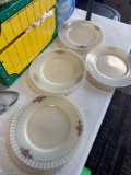 8- MacBeth Evans Cremex Vintage Plates