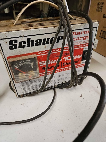 Battery charger starter
