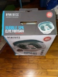 homedics bubble spa elite footbath