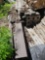 lot assorted composite decking and posts