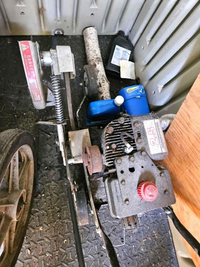 2.5 hp edger in shed