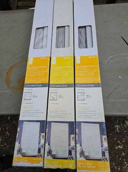 3 35x72 privacy blinds