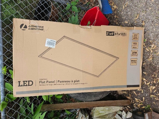 led 2x4 flat panel light