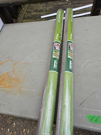 2 rolls of garden fabric