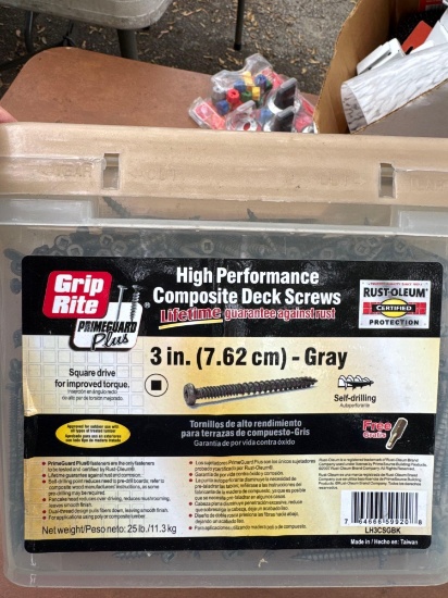 Grip Rite High Performance Composite Deck Screws