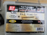 25 lbs grip rite 3 inch deck screws