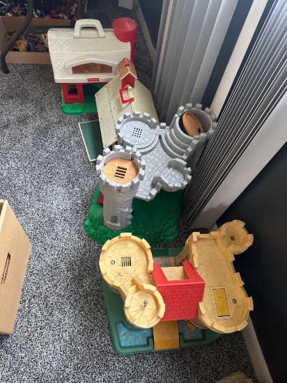 4- fisher price playsets