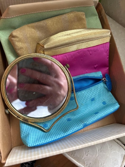 makeup bags and mirror FR