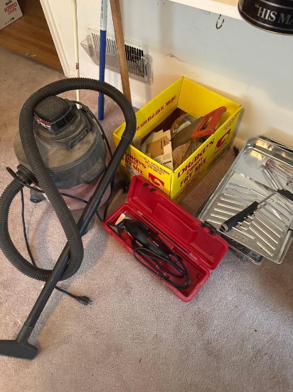 Tool lot paint pans shop vac and more B1