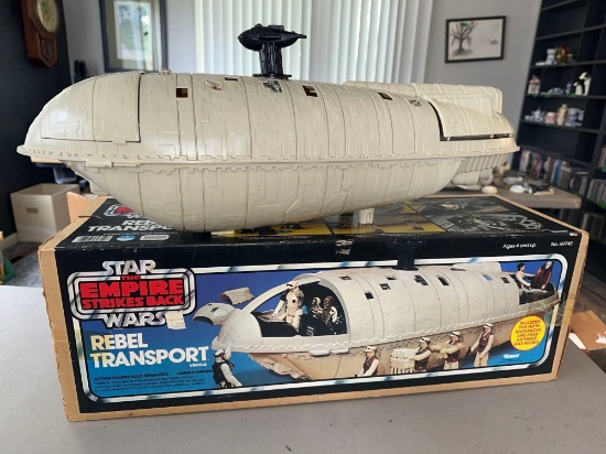 Vintage Star Wars rebel transport vehicle not complete