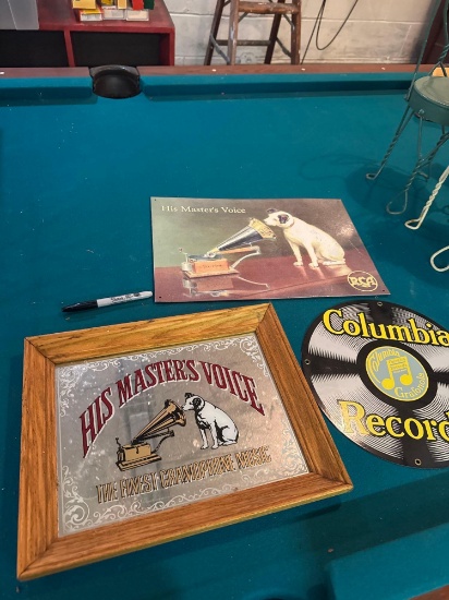 3- Records Signs Basement