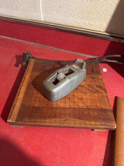 Vintage Paper cutter and more Basement