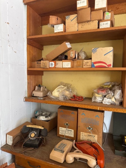telephone parts lot Garage