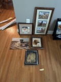 5- Framed Pictures Labs and lion FR