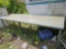 Ten foot long steel table