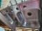 30 inch aluminum double sink