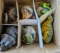 6 miniature dinosaur lot