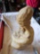 Twelve inch tall pottery figure