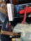 box of assorted tools