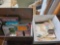 Vintage stamps and guide books