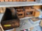 4 small wood boxes