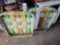 2 webb style patio chairs