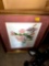 Framed Signed Flower Picture