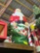 Plastic Light up Santa